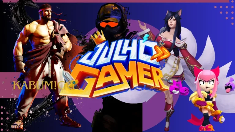 Julho Gamer: KaBuM! traz Campeonatos de CS 2, Valorant, LoL, SF6 e Brawl Stars com Premiação de mais de 177 mil Reais