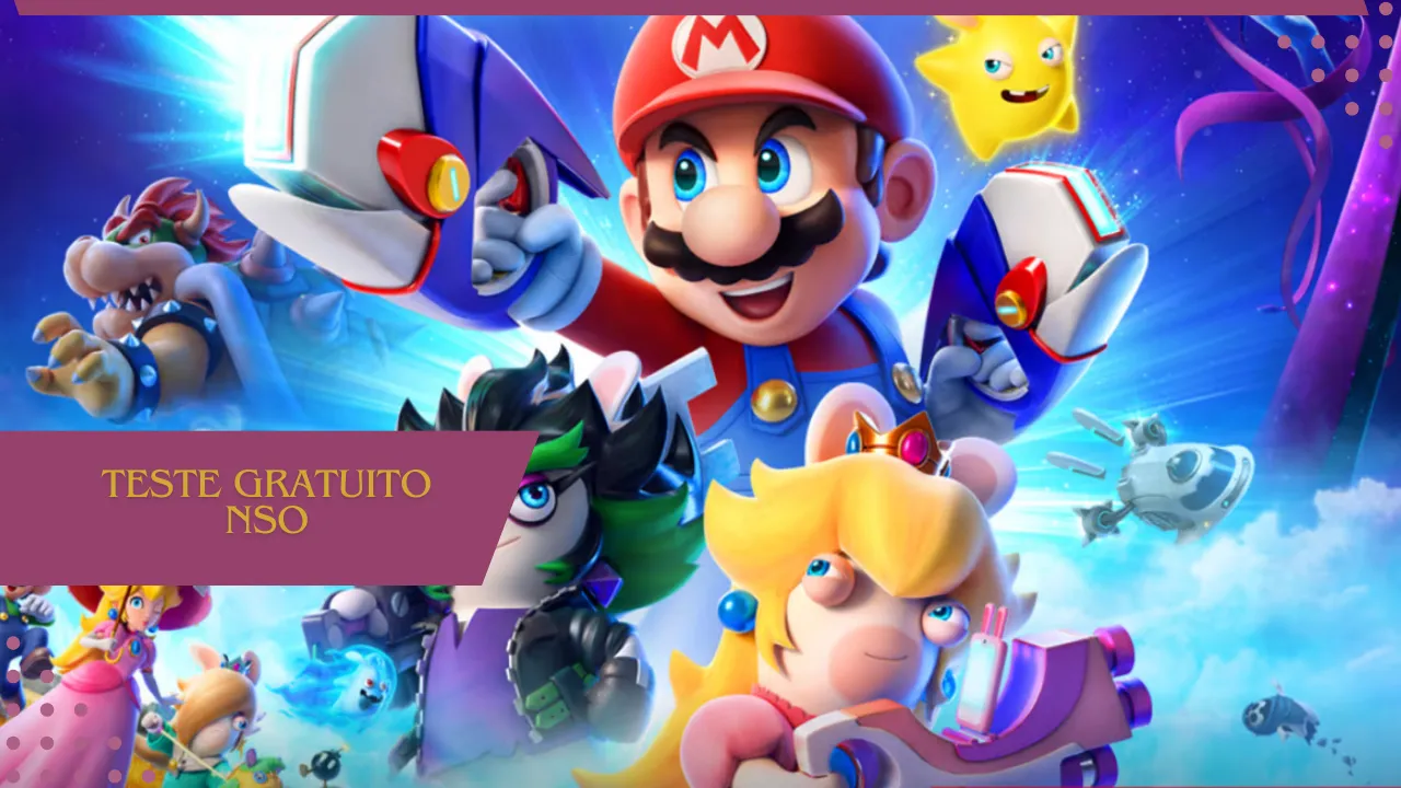 Mario + Rabbids Sparks of Hope é um jogo hilário adicionando camadas com personagens conhecidos está gratuito ate 14 de julho de 2024.
