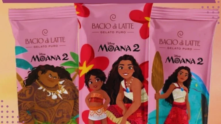 Bacio di Latte lança Picolé Moana 2 em parceria com a Disney no Brasil