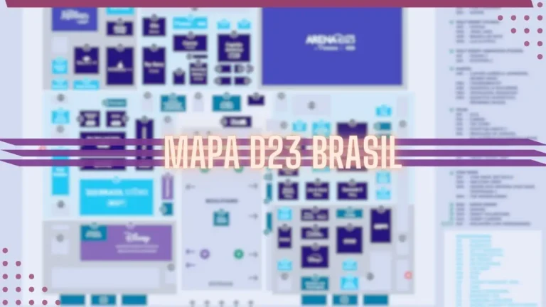 D23 Brasil: Mapa Oficial com Todos os Locais e Estandes é Liberado
