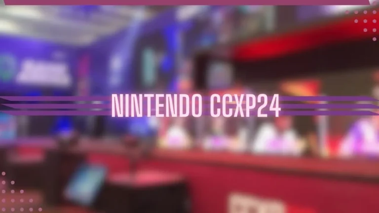 Nintendo na CCXP24 com ativações, jogos e brindes