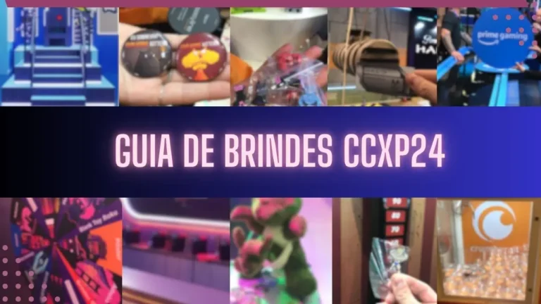 CCXP24: Guia de brindes com os melhores itens do evento