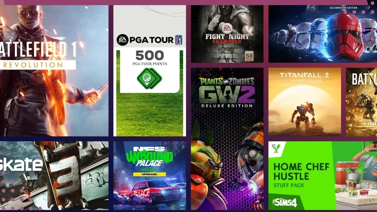 Jogos e vantagens do EA Play de 17 a 26 de dezembro com Xbox Game Pass