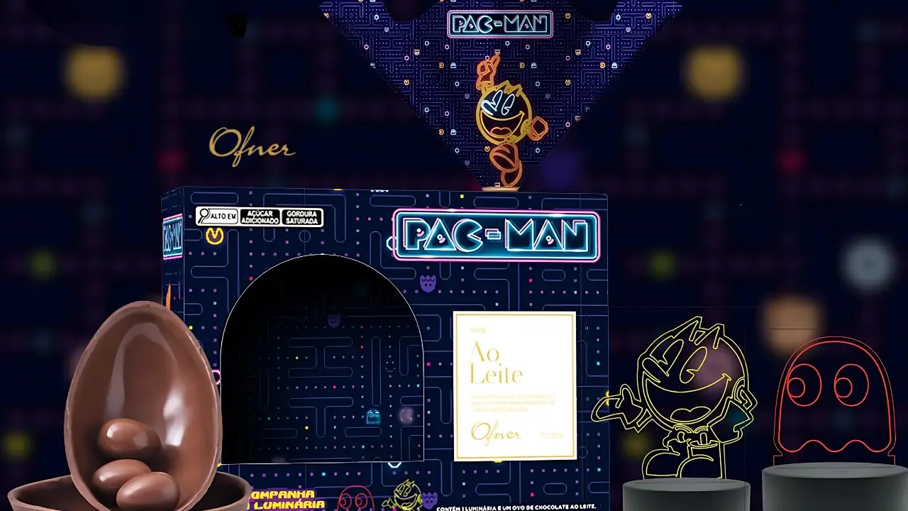 Ofner traz o mítico Pac-Man em uma edição mágica de Páscoa - MeUGamer