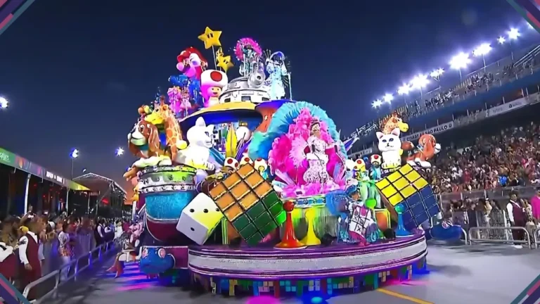 Rosas de Ouro e a Nostalgia dos Games: Análise do Desfile da Campeã do Carnaval 2025
