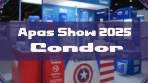 Condor na APAS Show 2025: Linha Capitão América, Coca-Cola e mais