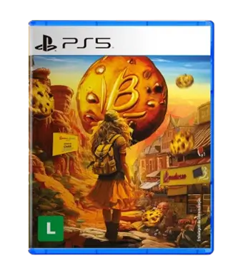 PlayStation e Bauducco Lançam "B. Cookie Dourado" com PS5, Viagem para Califórnia e mais 1 Capa do evento simulando uma caixa de um jogo de Playstation 5 com Cookie Dourado