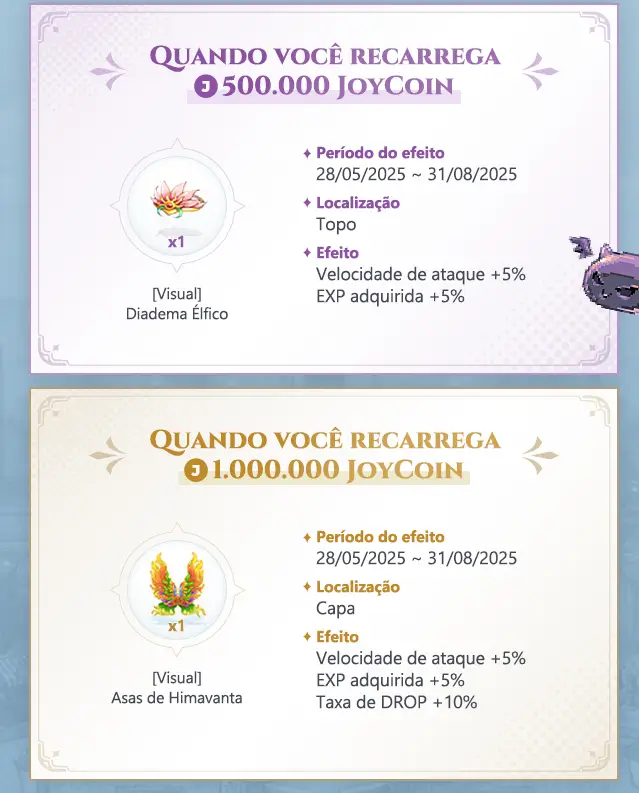 Ragnarok Online LATAM inicia evento de pré-recarga com recompensas épicas e visuais icônicos 3 ragnarok latam evento recarga imagem detalhes 001