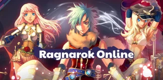 Ragnarok Online Latam com personagens em destaque e logo oficial