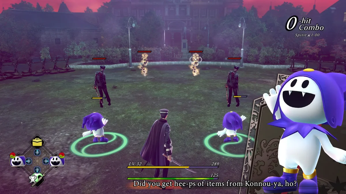 Raidou Remastered: The Mystery of the Soulless Army" chega a consoles e PC com melhorias gráficas 1 RAIDOU Remastered: The Mystery of the Soulless Army personagens em combate