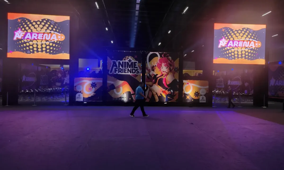 Anime Friends 2025 tem programação intensa com shows, cultura pop e grandes nomes do Japão 2 anime friends arena palco