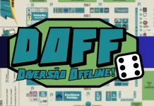 Mapa Oficial do Diversão Offline 2025 é Revelado com diversos estandes para aproveitar.