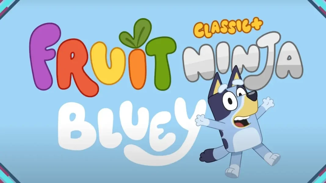 Bluey ganha evento em Fruit Ninja Classic+, no Apple Arcade para quem possuir