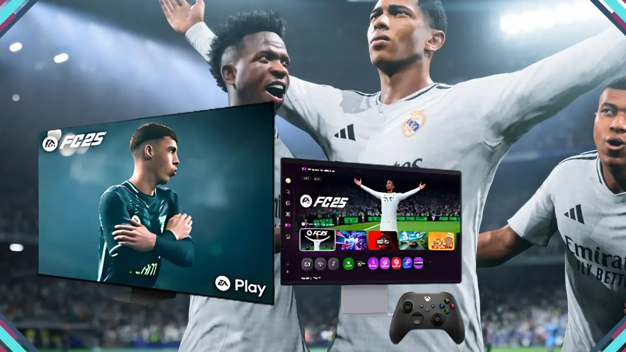 EA Sports FC 25 chega ao Samsung Gaming Hub via Xbox Game Pass.