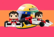 Colecionável do Ayrton Senna na McLaren Funko Pop!