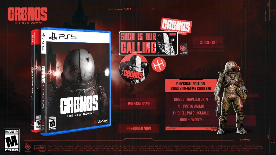 cronos the new dawn pre venda detalhes