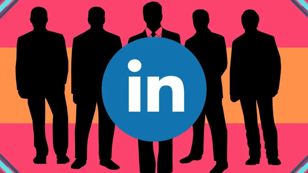 Imagem reflete um pensamento sobre o LinkeDin.