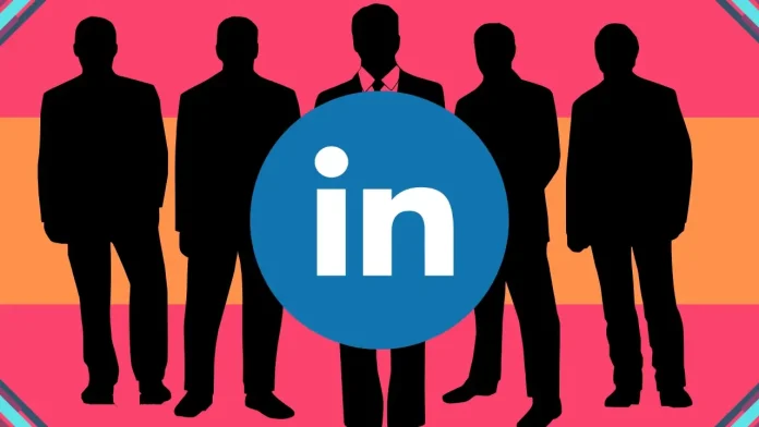 Imagem reflete um pensamento sobre o LinkeDin.