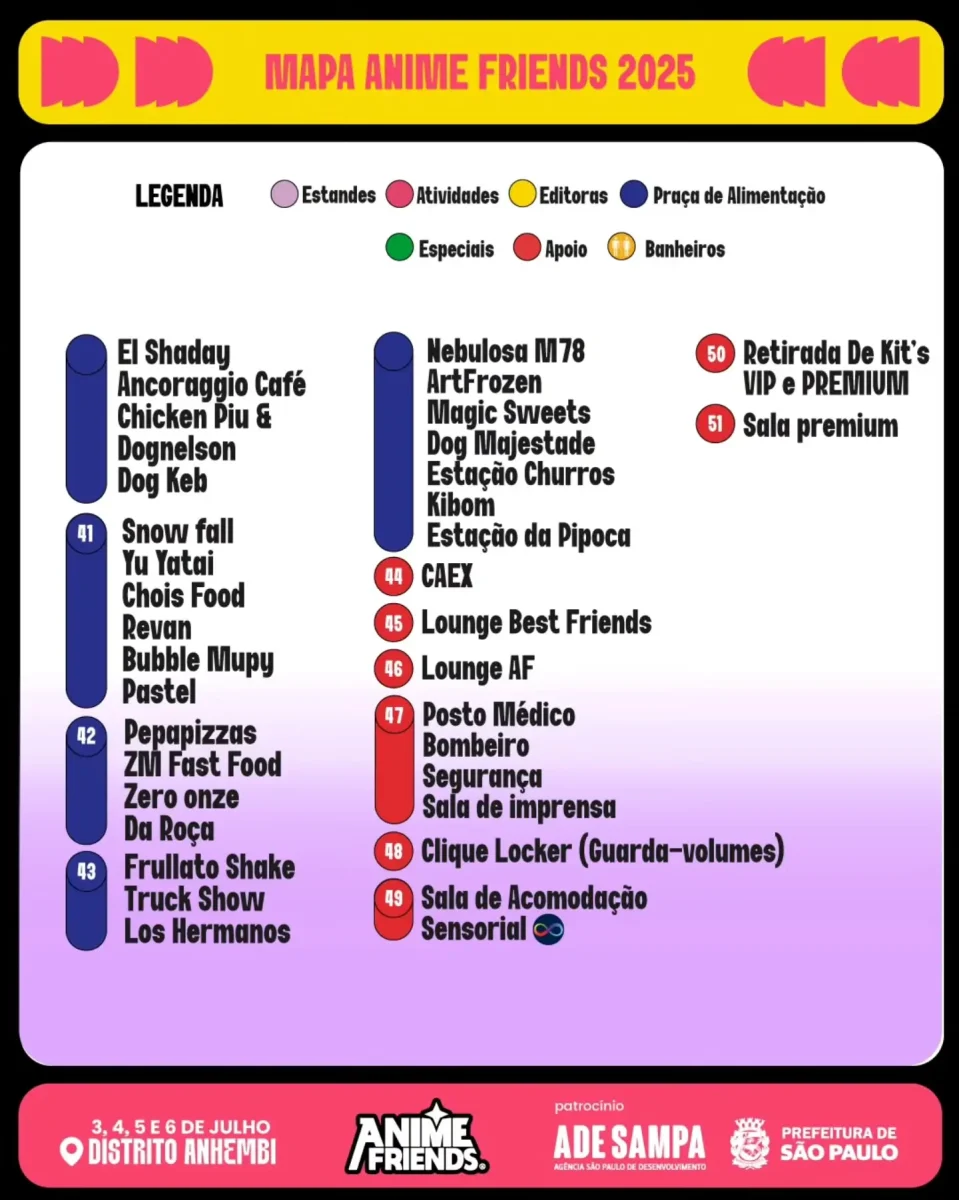 mapa anime friends 2025 af25 oficial estandes 003
