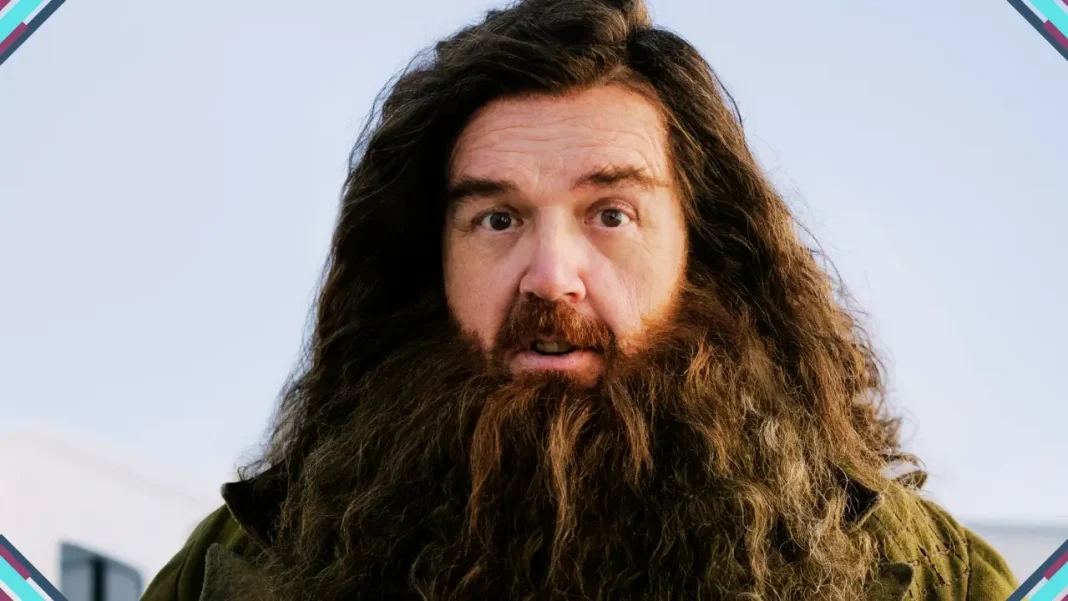 Nick Frost surge como Hagrid em imagem inédita da nova série de Harry Potter