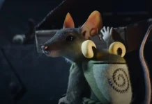 Hela uma aventura trazendo um rato aventureiro