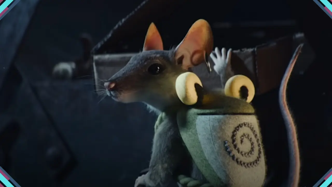 Hela uma aventura trazendo um rato aventureiro