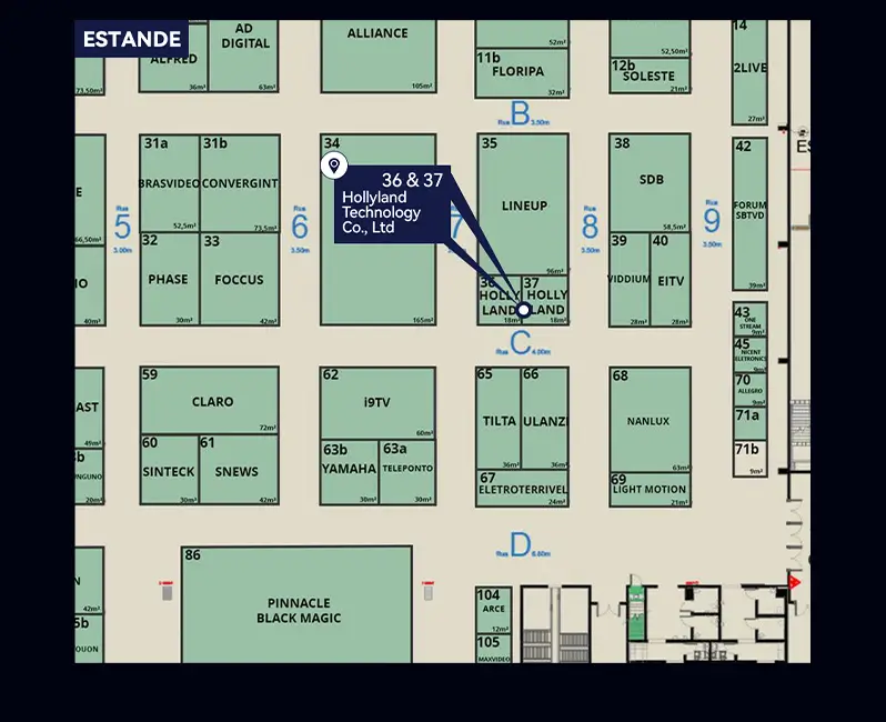 hollyland set expo 2025 mapa