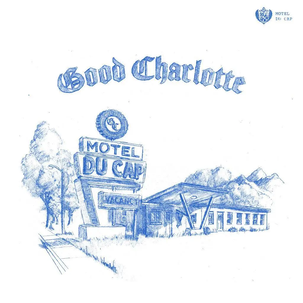 Capa ofricial do álbum "Motel Du Cap" da Banda Good Charlotte