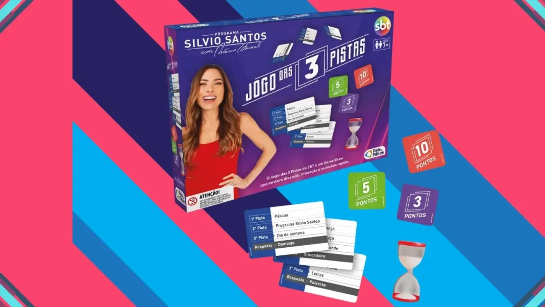 Imagem dos jogos do SBT em parceria com a Pais & Filhos Brinquedos na Escolar Office 2025