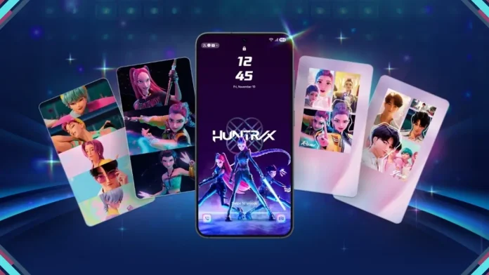 Samsung e Netflix lançam temas exclusivos de KPop Demon Hunters para smartphones Galaxy