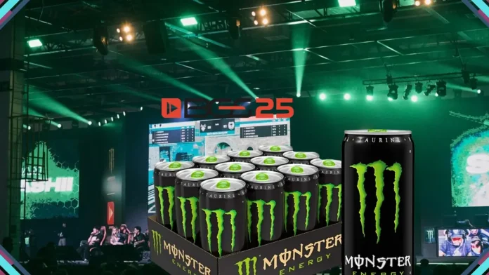 Monster Energy na Brasil Game Show 2025 no Distrito do Anhembi