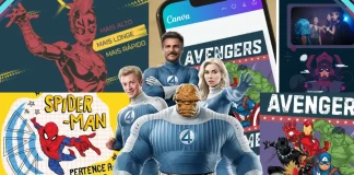 Canva lança coleção exclusiva de layouts Marvel com mais de 180 modelos oficiais