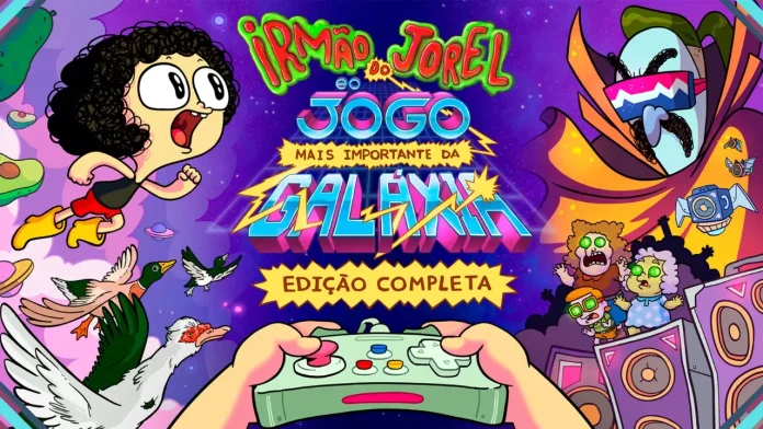 jogo Irmão do Jorel e o Jogo Mais Importante da Galáxia está disponível gratuitamente até o dia 2 de outubro de 2025