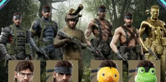 Packs do jogo Metal Gear Solid Delta Snake Eater Tactical Edition
