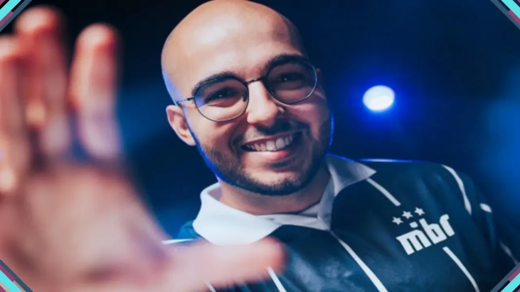 Sacy em Paris durante o VALORANT Champions 2025, mostrando bastidores e gameplay.
