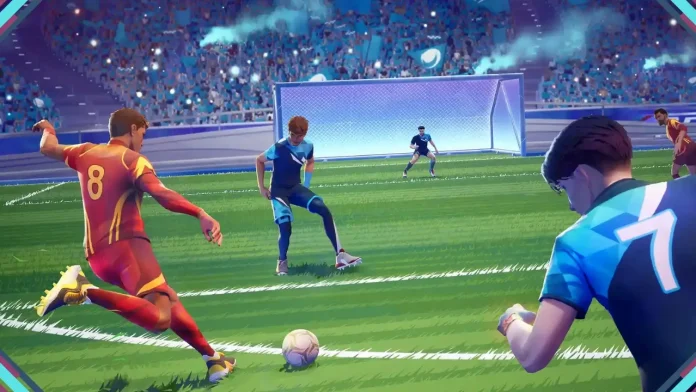 Teste o jogo gratuitamente de futebol no Steam intitulado como Rematch