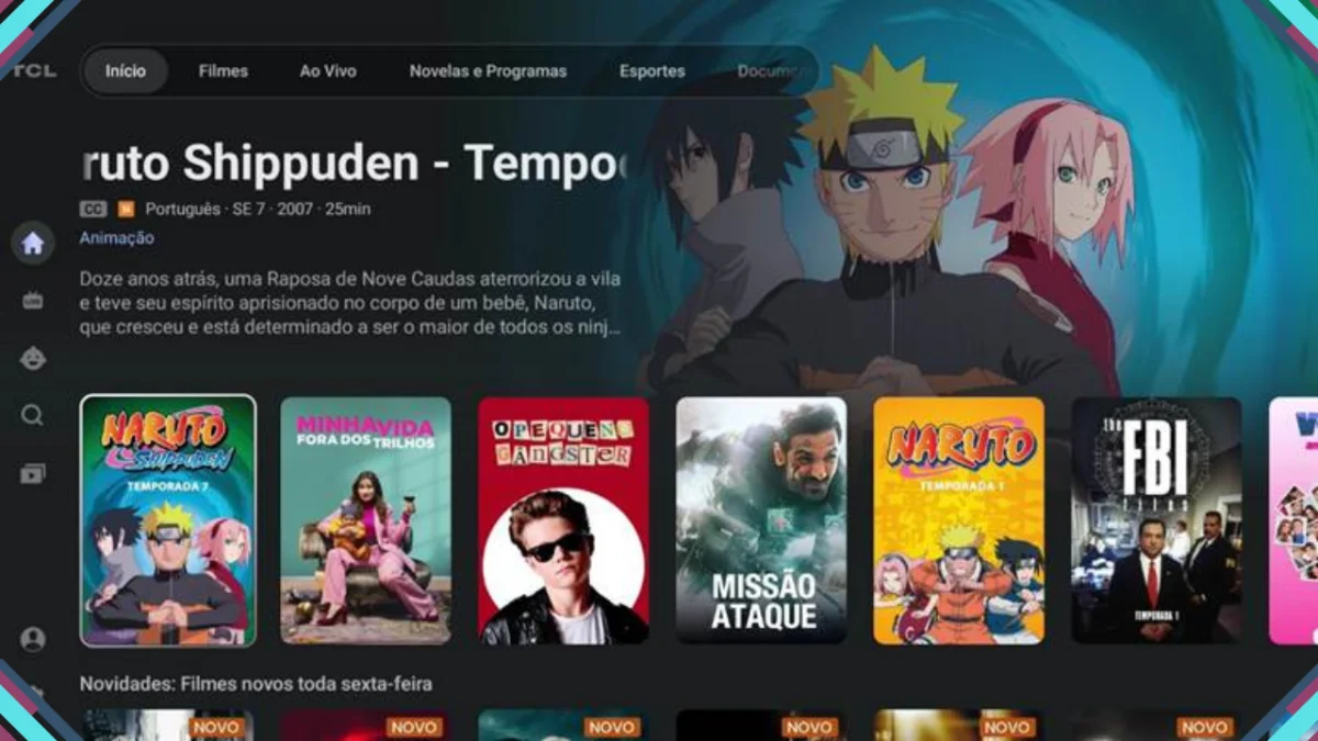 TCL Channel libera mais de 700 episódios de Naruto dublados em português e de graça 1 TCL Channel libera mais de 700 episódios de Naruto dublados em português e de graça