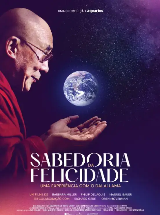 a sabedoria do dalai lama filme cinema poster 2025