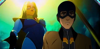 Luminar e Mecha-man juntos em Dispatch