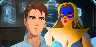 Robert Robertson como Mecha Man e Luminar no sucesso Dispatch da AdHoc Studio ex-Telltale Game