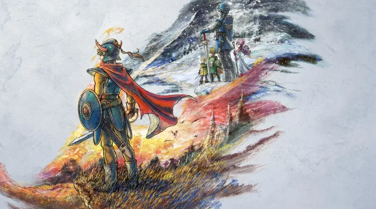 dragon quest i e ii 2d hd remake capa