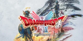 Arte promocional mostra o herói de Dragon Quest enfrentando criaturas em paisagens nostálgicas.