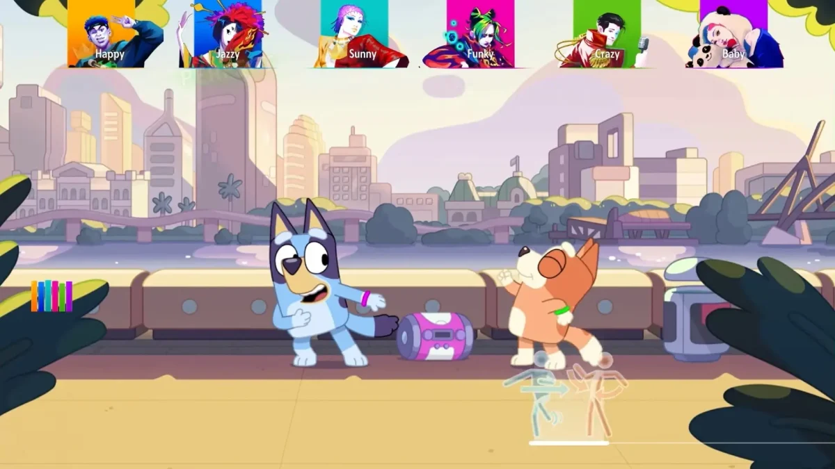 Review de Just Dance 2026 — o jogo chegou em boa hora 5 imagem jd2026 bluey 001