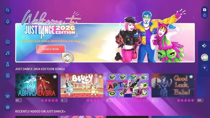 Review de Just Dance 2026 — o jogo chegou em boa hora 1 imagem jd2026 girl menu 001