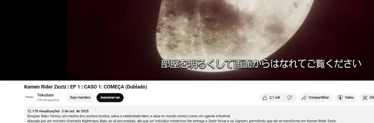 kamen rider zeztz visualizacoes