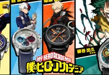 My Hero Academia x ANGEL CLOVER: coleção de relógios solares inspirados nos heróis
