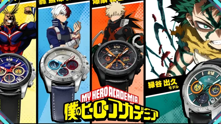 My Hero Academia x ANGEL CLOVER: coleção de relógios solares inspirados nos heróis
