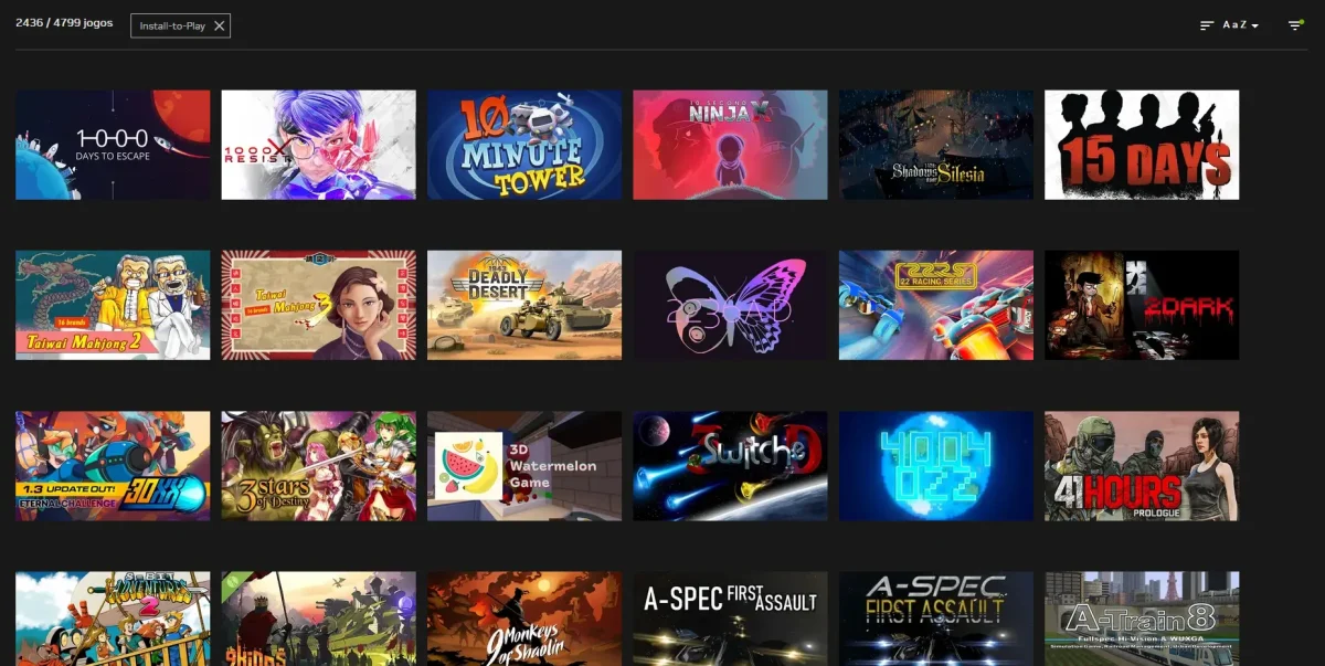 nvidia geforce now catalogo instant play 2025