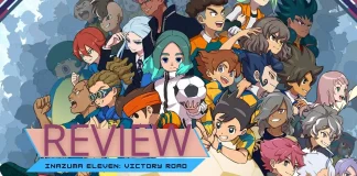 Capa oficial de Inazuma Eleven Victory Road mostrando os protagonistas do jogo