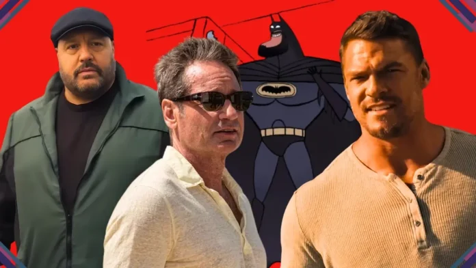 Os protagonistas das novidades do Prime Video da semana: Alan Ritchson em Um Dia Fora do Controle e David Duchovny em Maldade. Duas produções que chegam ao streaming entre 10 e 14 de novembro.